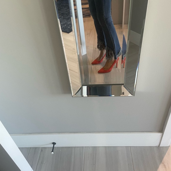 Brazilian jeans flared leg with a fringe look - Picture 6 of 8